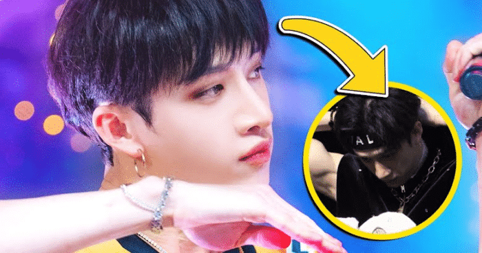 Бан Чан из Stray Kids привлёк внимание тем, как надел подарок во время фансайна 15 image 1307