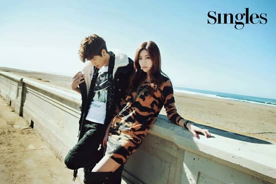 Сe7eн и Пак Хан Бёль позировали для ‘Singles’