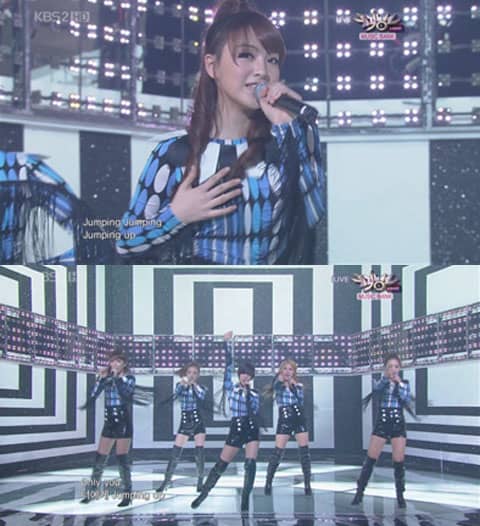 KARA вернулись на "Music Bank" “Прыгая”