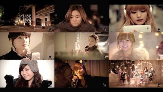 After School выпустили видео на песню "Love Love Love"