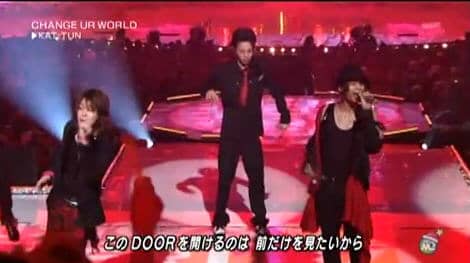 KAT-TUN на MUSIC STATION SUPER LIVE 2010