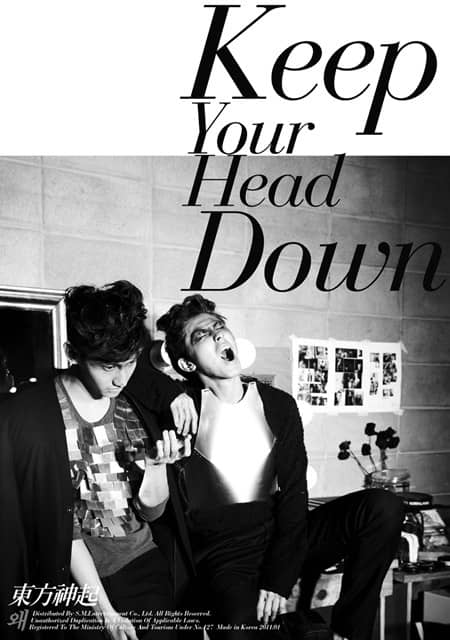TVXQ - альбом “Keep Your Head Down”
