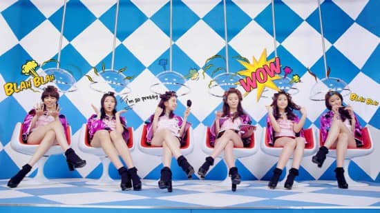 Новая девичья группа Dal★Shabet выпустили свой дебютный клип "Supa Dupa Diva" и первый сингл