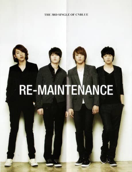 CNBLUE выпустили третий японский сингл “RE-MAINTENANCE”