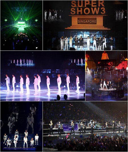 Super Junior успешно провели концерт в Сингапуре