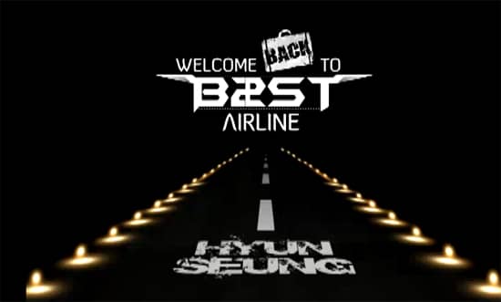 B2ST представили серию тизеров к своему концерту “Welcome BACK to B2ST Airline”