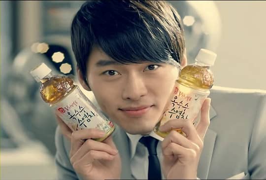 Хён Бин в новом рекламном ролике для "OKSUSU GREEN TEA"