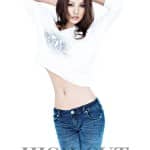 Ли Хё Ри в качестве модели для Calvin Klein Denim в последнем номере "High Cut"