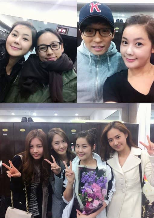 Ли Хё Ри, Ю Чжэ Сок и SNSD посетили премьру пьесы Солби и Ким Су Ро