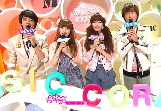 Выступления на "Music Core" от 5 марта
