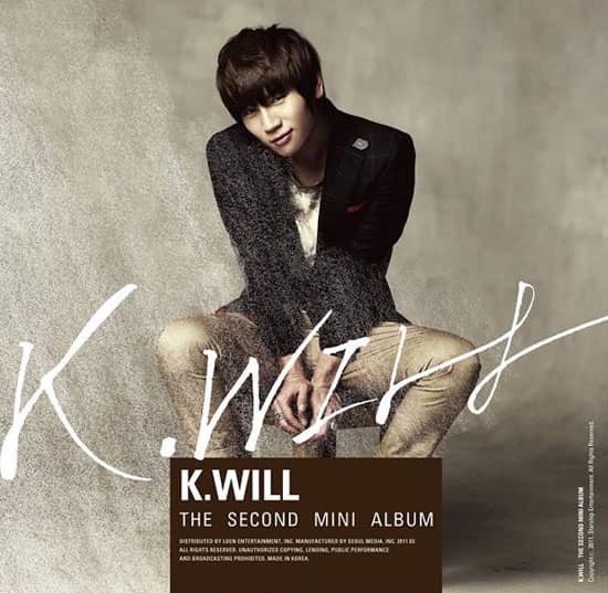 K-Will выпустил второй мини-альбом “My Heart Is Beating”