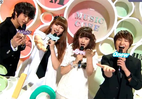 Выступления на "Music Core" от 19 марта