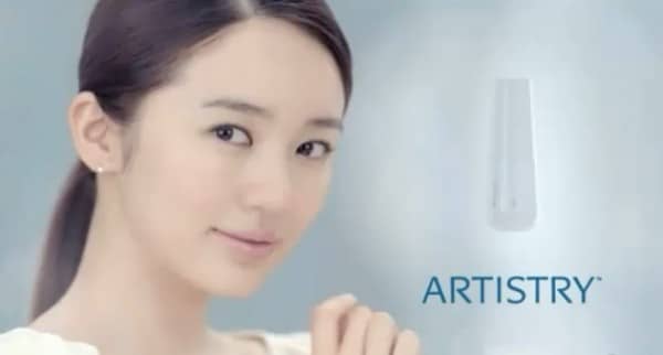 Юн Ын Хё в рекламе Artistry
