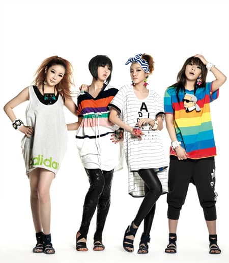 2NE1 представили видеоклип в рамках проекта “adidas Originals”