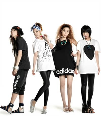 Adidas и 2NE1 представили совместную фотосессию под названием “We Are Originals"