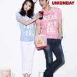 IU и Со Ин Кук для летнего каталога бренда "UNIONBAY"