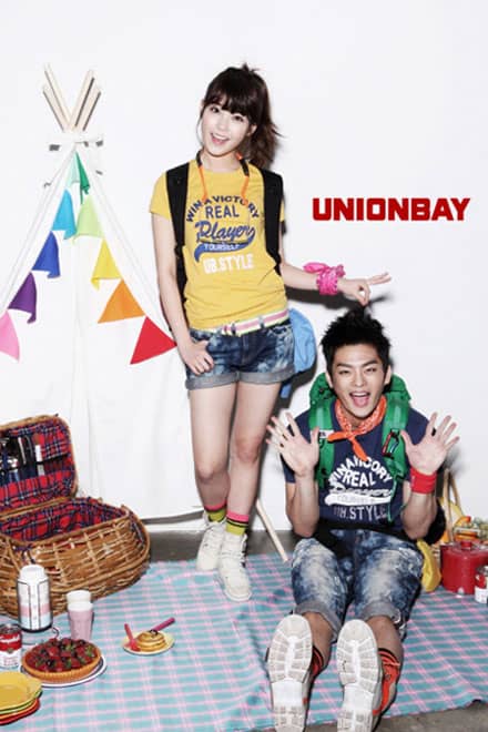 IU и Со Ин Кук для летнего каталога бренда "UNIONBAY"