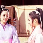 ЫнЧжон и Кхири из T-ara на съёмках в драме "Король Гынчого"