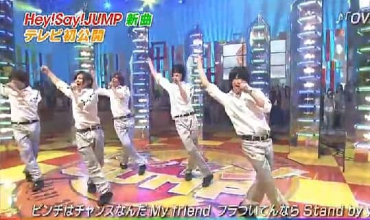Hey! Say! JUMP выступили с песней “OVER” в «Yan Yan Jump»