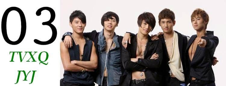 Какая мужская группа Ю.Кореи - самая популярная, по мнению пользователей YesAsia.ru