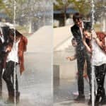 Ли Мин Хо и Пак Мин Ён наслаждаются "мокрым" свиданием в ‘Городском Охотнике’