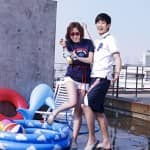 Фотосъемка с ЫнЧжон из T-ara и актером Ким Су Хён для бренда Spris