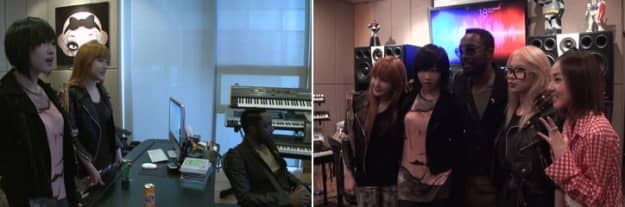 Второй выпуск "YG ON AIR": съёмки нового клипа 2NE1, репетиция Big Bang и встреча с Will.I.Am