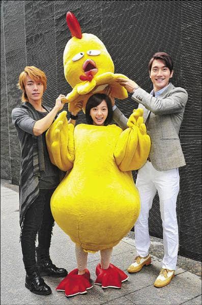 Айви Чень вырядилась цыпленком для съемок драмы «Непомерный Вызов»