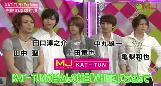 KAT-TUN выступили с “White” в шоу “Music Japan” и “Coming Soon!!”