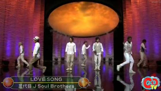 J Soul Brothers выступили в программе “LOVE SONG” на CDTV!