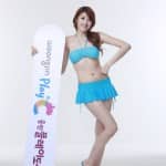Сам, Эрин и Хёна из группы Nine Muses рекламируют водный парк Woongjin “Play Doci”