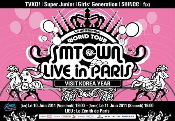 MBC будет транслировать ‘SM Town Live in Paris’ в июле
