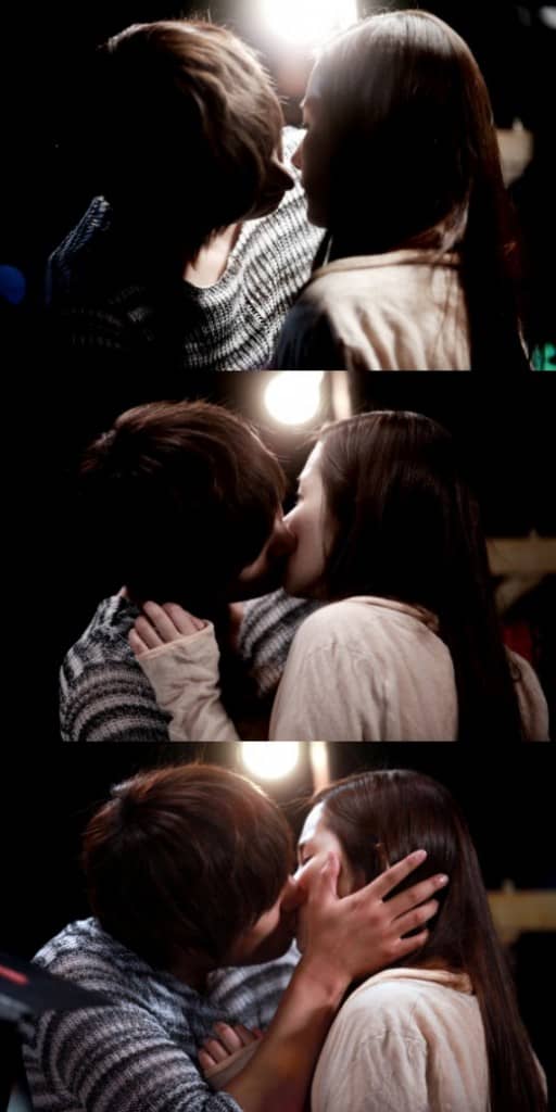 Страстный поцелуй Ли Мин Хо и Пак Мин Ён