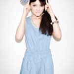 Кан Чжи Ён из Kara в июльском номере журнала «Elle Girl»