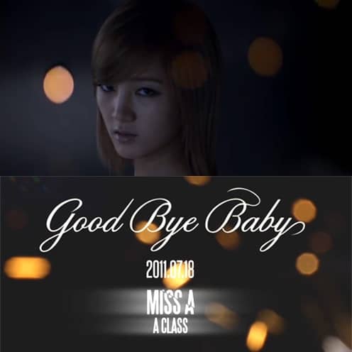 miss A выпустили тизер клипа с Чжией к песне “Good Bye Baby“