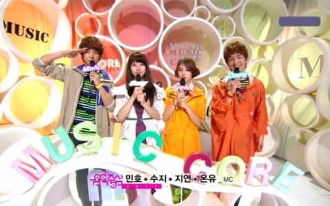 Выступления на программе MBC "Music Core" от 2 июля