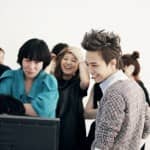 Интервью G-Dragon-а из Big Bang каналу Mnet во время фотосессии для Bean Pole