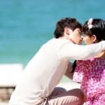 Ли Дон Ук и Ким Сон А поцеловались на берегу океана