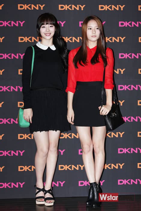 Солли и Кристал из f(x) посетили мероприятие DKNY