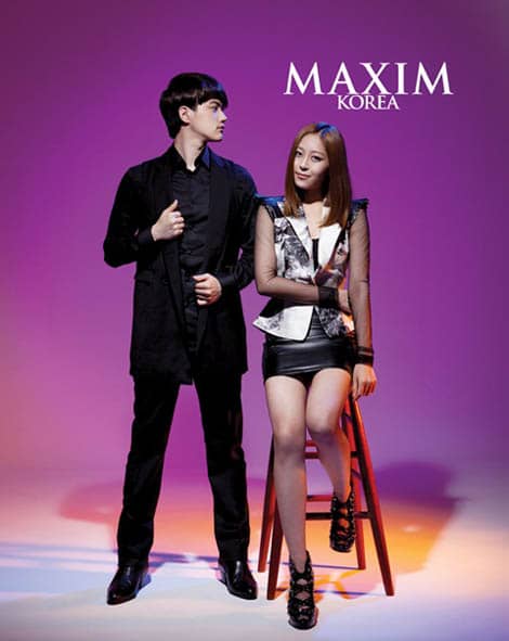 Sunny Hill для журнала Maxim Korea