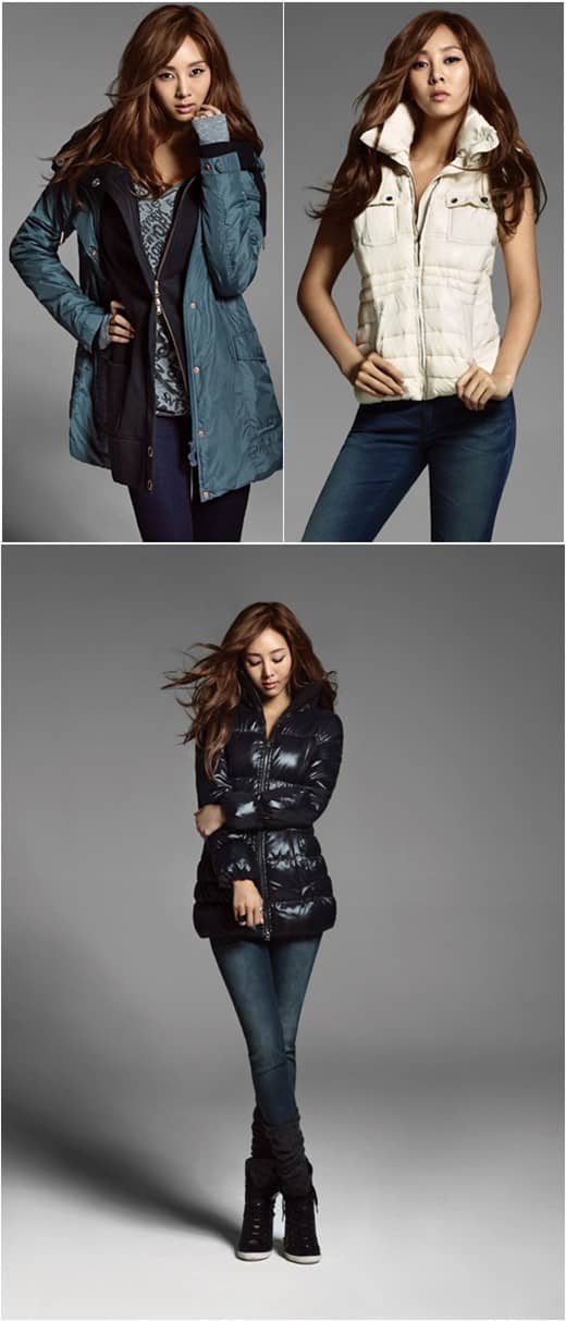 G.Na стала моделью для новой зимней коллекции джинс от Calvin Klein'а