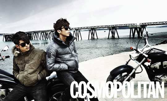 ТхэкЁн и УЁн из 2PM позируют для Cosmopolitan