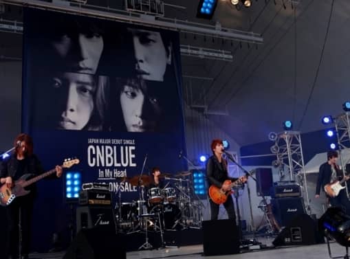 Концерты CNBLUE в ознаменование релиза дебютного сингла собрали 14000 японских поклонников
