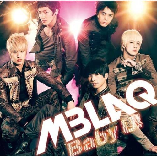 MBLAQ на вершине чарта "Rechocku" с песней "Baby U"