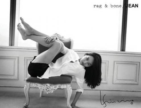 Cин Мин А - первая азиатская модель американского бренда "rag & bone"