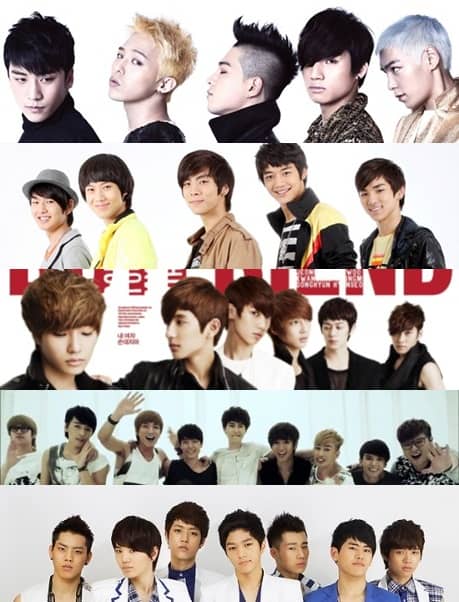 Что общего между Boyfriend, Big Bang, SHINee, Super Junior и Infinite?