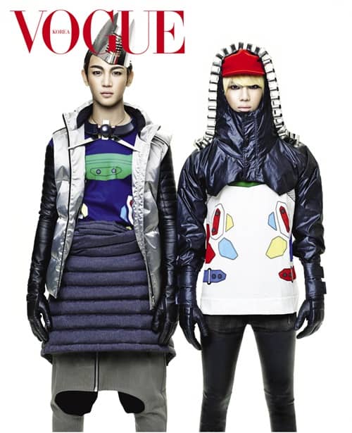 ‘Vogue’ представили видео с фотосессии с Минхо и ТхэМином