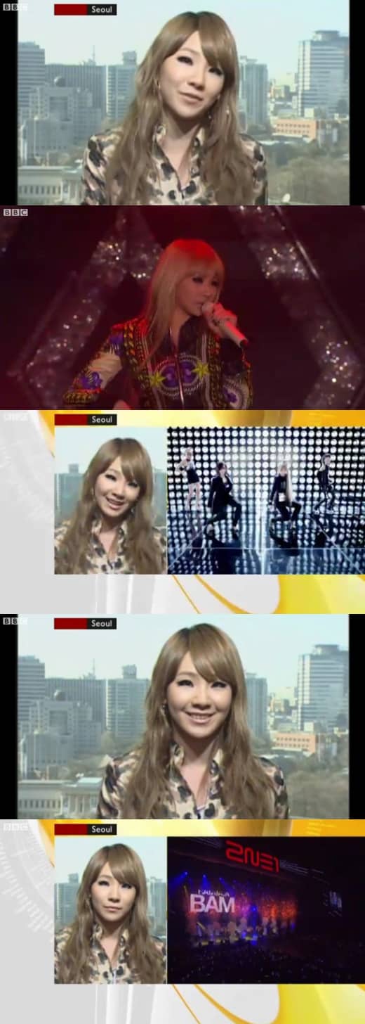 2NE1 дали интервью каналу BBC