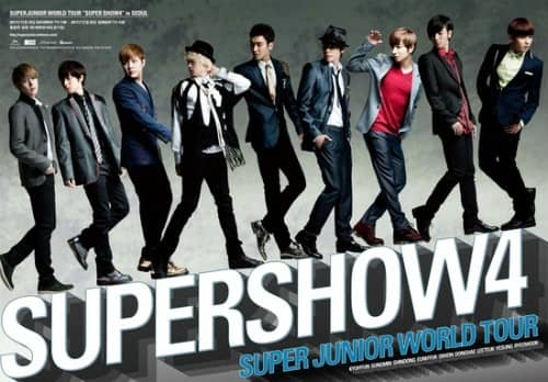 Super Junior выступят с ‘Super Show 4′ в Токио Доум для 100 000 фанатов