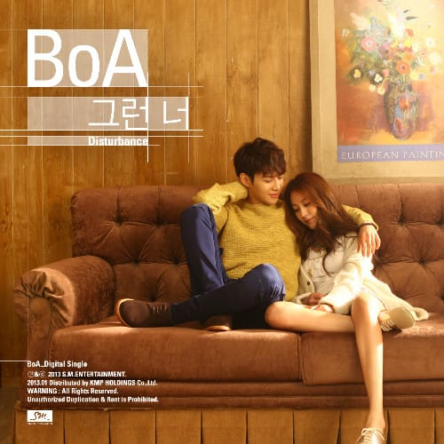 БоА выпустила клип "Disturbance" с Тэмином из SHINee в главной роли